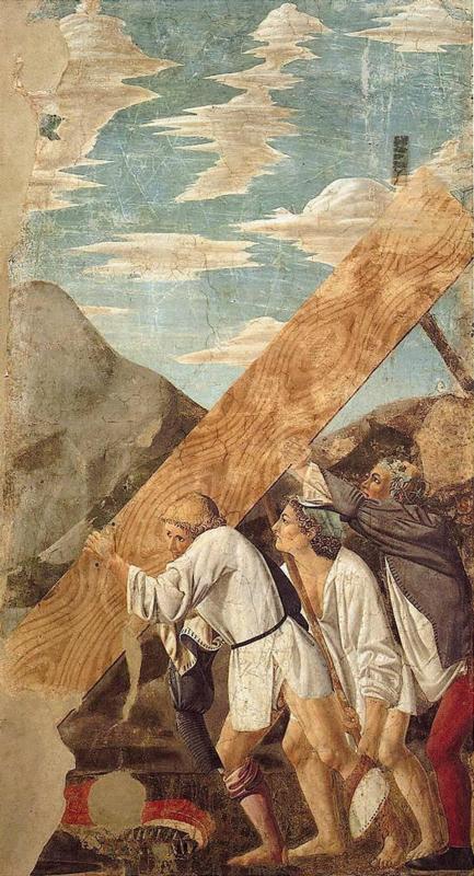 Piero della Francesca Carrying the Sacred Wood oil painting picture